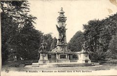 CPA Roubaix Monument De Nadeau Dans Le Parc Barbieux