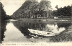 CPA Rambouilet Le Parc I'Allee De La Laiterie Prise Du Quinconce