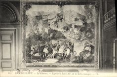 CPA Rambouilet Le Chateau Tapisserie Louis XV de la salle a manger 