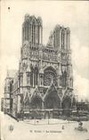 CPA Reims La Cathedrale