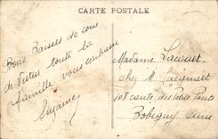 VINTAGE POSTCARD Rheims Church Sainte Clotilde