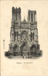 CPA Reims La Cathedrale