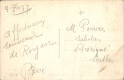 VINTAGE POSTCARD Royan the pier Boat