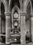 MODERN CARD Rheims the Notre Dame Cathedral the Nave Seen Of the Chorus