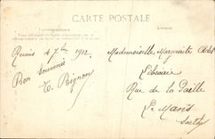 CPA Reims La Cathedrale Portail Nord