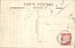 VINTAGE POSTCARD Rouen Quays And the Transporter bridge