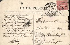 CPA Foret De Rambouillet Hallali Sur Un Toit A Gambaiseuil Chasse Chiens