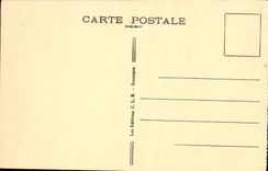 VINTAGE POSTCARD the Point Of the Strong current Bay Of Trespass the Tunnels