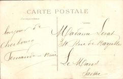 VINTAGE POSTCARD Paris National marine Armours Squadron dreadnought