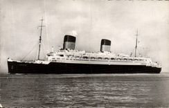 MODERN CARD Freedom General Company Transatlantic French Line