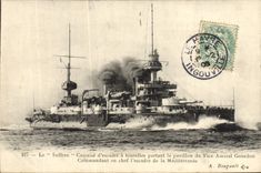 VINTAGE POSTCARD Suffren Armours squadron