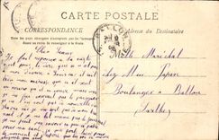 VINTAGE POSTCARD the Jeanne of Arc Cruiser Armours