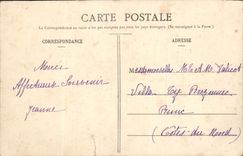 VINTAGE POSTCARD Against Destroyer Bombards