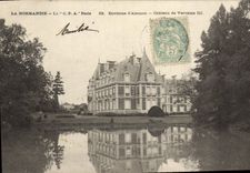 CPA La Normandie Environs d'Alencon Chateau de Vervaine III
