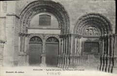 CPA Avallon Eglise St Lazare les Portails