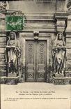 VINTAGE POSTCARD Paris Hotel of the Invalids Tomb of Napoleon the crypt molten bronze doors by Etex