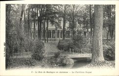 CPA Le Bois de Boulogne en Automne Le Pavillon Royal