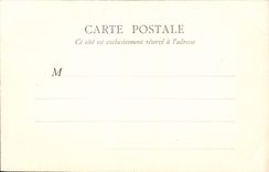 VINTAGE POSTCARD the Bois de Boulogne in Fall Of Palmairum to the big lake