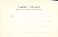 VINTAGE POSTCARD the Bois de Boulogne in Fall Tank of the large cascade