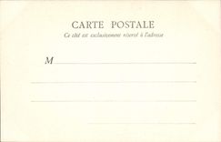 VINTAGE POSTCARD the Bois de Boulogne in Fall the large cascade