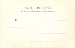 VINTAGE POSTCARD the Bois de Boulogne in Fall Avenue of the Acacias Gone cavaliere