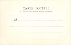 VINTAGE POSTCARD the Bois de Boulogne in Fall Castle of Longchamp