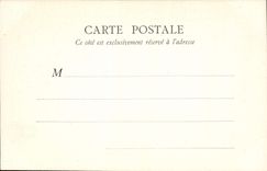 VINTAGE POSTCARD the Bois de Boulogne in Fall Pond with the Hinds