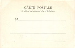 VINTAGE POSTCARD the Bois de Boulogne in Fall the River