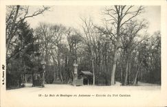 CPA Le Bois de Boulogne en Automne entree du Pre Catelan
