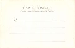 VINTAGE POSTCARD the Bois de Boulogne in Fall Terrace of the Farm of Pre Catelan