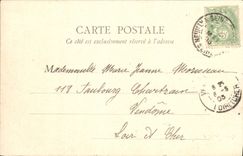 VINTAGE POSTCARD the Bois de Boulogne Fall Around the big lake