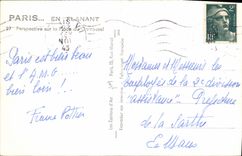 CPM Paris En Flanant Perspective sur la place du Carrousel