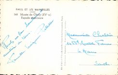 CPM Paris Et Ses Merveilles Musee de Cluny Facade exterieure