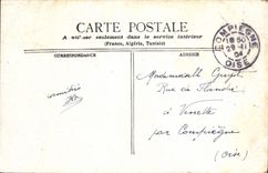 CPA Paris Le pont des Arts et l'Institut