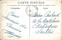 VINTAGE POSTCARD Paris the Avenue Alexandre III the Small one And the Large palace