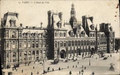 CPA Paris L'Hotel de Ville