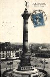 CPA Paris La Colonne de Juillet