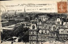 CPA Paris Panorama des huit ponts