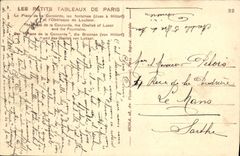 CPA Paris Place de la Concorde Les fontaines et l'obelisque de Louqsor