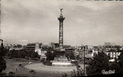 MODERN CARD Paris Places Bastille