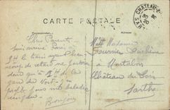 VINTAGE POSTCARD Paris the Eiffel Tower the Large Wheel and the Bridge of Iena