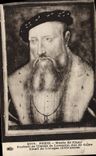 VINTAGE POSTCARD Paris Museum of Cluny Portrait of Claude of Lorraine Duke of Own way Email of Limoges