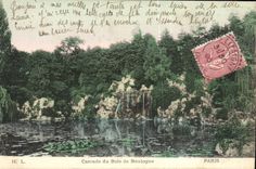 CPA Paris Cascade du Bois de Boulogne