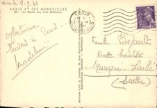 CPM Paris Le musee des Arts modernes