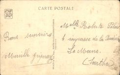 VINTAGE POSTCARD Fair Colonial International Paris 1931 Dutch House