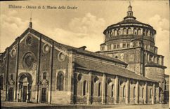 VINTAGE POSTCARD Milon Chiesa di Maria della Grazie