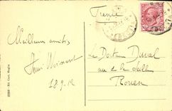 VINTAGE POSTCARD Milon Chiesa di Maria della Grazie