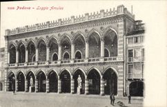 VINTAGE POSTCARD Padova Amulea Loggia