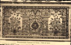 CPA Pavia Certosa Monumentale 