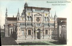 CPA Pavia Certosa Monumentale 